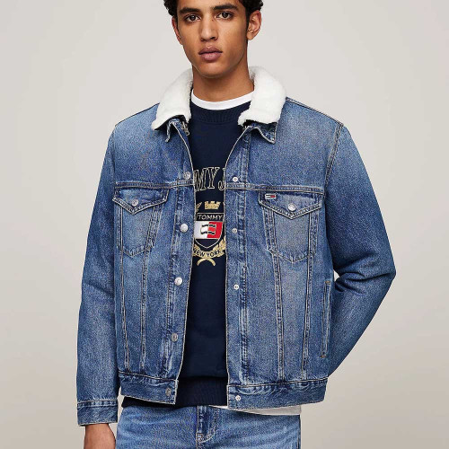 Tommy Hilfiger Ανδρικό Jacket Ryan Sherpa 3-in-1 Denim Trucker Jacket